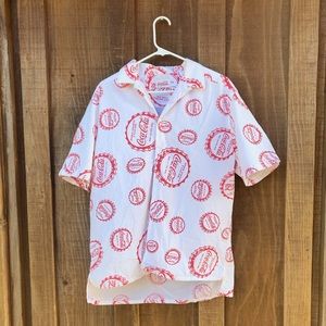 CocaCola Vintage Never Worn Buttonup